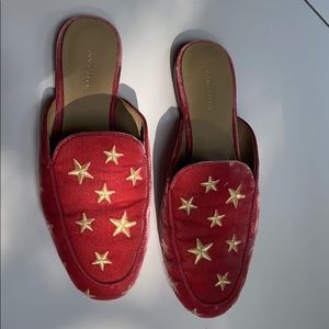 Star mule flats